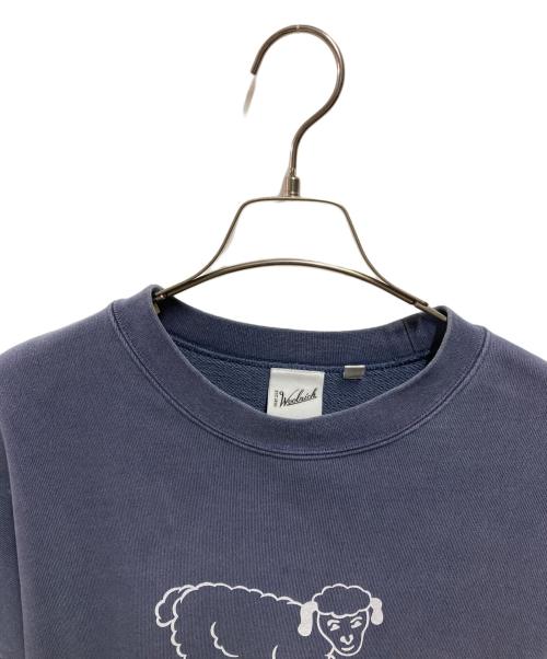 WOOLRICH（ウールリッチ）WOOLRICH (ウールリッチ) ランニング シープ スウェットシャツ ネイビー サイズ:Lの古着・服飾アイテム