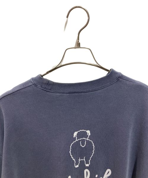 WOOLRICH（ウールリッチ）WOOLRICH (ウールリッチ) ランニング シープ スウェットシャツ ネイビー サイズ:Lの古着・服飾アイテム