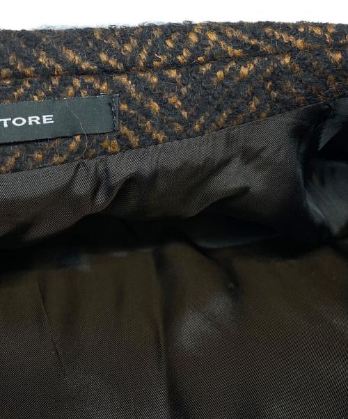 TAGLIATORE（タリアトーレ）TAGLIATORE (タリアトーレ) Herringbone Chester coat ブラウン サイズ:50の古着・服飾アイテム