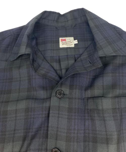 Traditional Weatherwear（トラディショナルウェザーウェア）Traditional Weatherwear (トラディショナルウェザーウェア) SHIRT 001 ネイビー サイズ:Ｓの古着・服飾アイテム