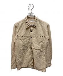 CMMN SWDN（コモンスウェーデン）の古着「カットワークシャツ」｜ベージュ