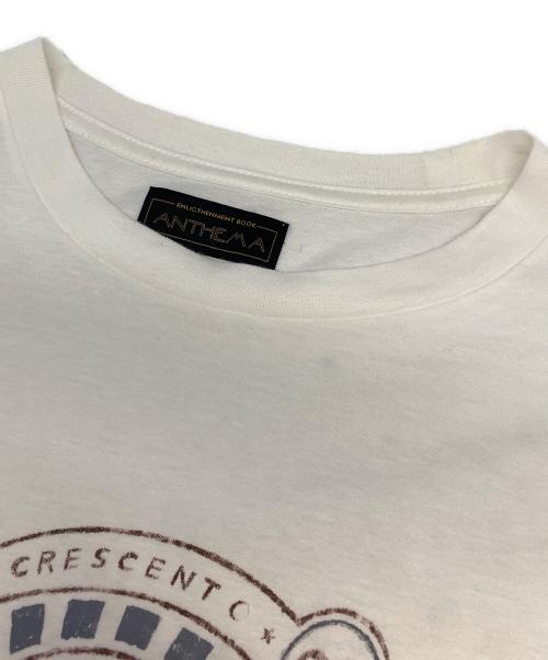 ANTHEM A（アンセム エー）ANTHEM A (アンセム エー) ANTHEM A BAND T-SHIRTS ホワイトの古着・服飾アイテム