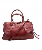 MIU MIUミュウミュウ）の古着「2WAY リボンショルダーバッグ」｜ピンク