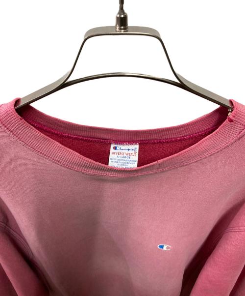 Champion（チャンピオン）Champion (チャンピオン) 90's リバースウィーブスウェット ピンク サイズ:ＸＬの古着・服飾アイテム