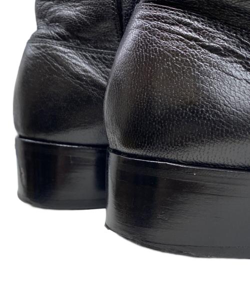 H BEAUTY&YOUTH（エイチ ビューティー&ユース）H BEAUTY&YOUTH (エイチ ビューティー&ユース) H SHINY ZIPPER BOOTS ブラック サイズ:7の古着・服飾アイテム