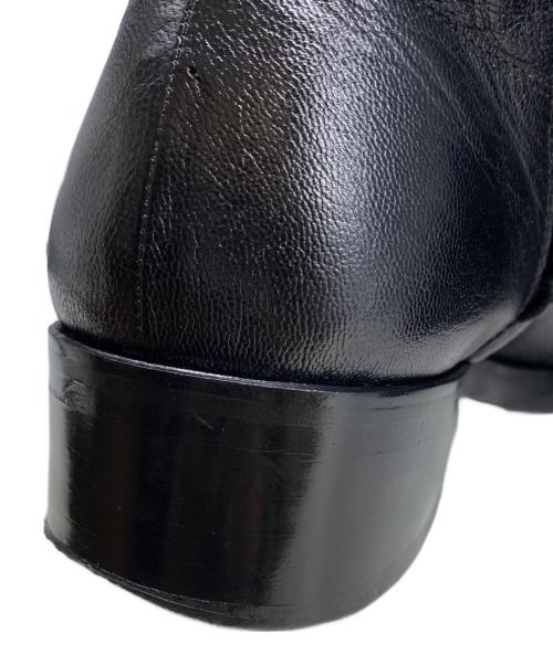 H BEAUTY&YOUTH（エイチ ビューティー&ユース）H BEAUTY&YOUTH (エイチ ビューティー&ユース) H SHINY ZIPPER BOOTS ブラック サイズ:7の古着・服飾アイテム