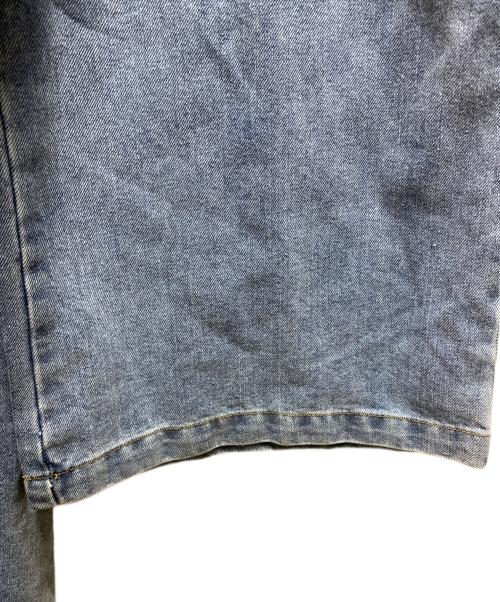 IAMALPHA（イアム）IAMALPHA (イアム) フロントジップストラップデザインデニムサロペット インディゴ サイズ:ＦＲＥＥ 未使用品の古着・服飾アイテム