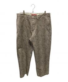 SUPREME（シュプリーム）の古着「25FW Chino Pants Leopard」｜ベージュ