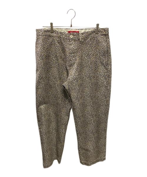 SUPREME（シュプリーム）SUPREME (シュプリーム) 25FW Chino Pants Leopard ベージュ サイズ:34の古着・服飾アイテム
