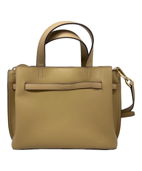 MICHAEL KORS（マイケル・コース）MICHAEL KORS (マイケル・コース) EMILIA2WAYバッグ ベージュの古着・服飾アイテム