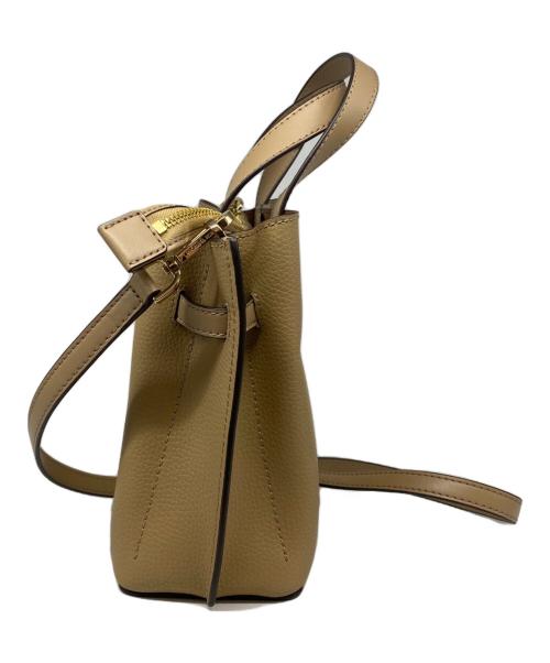 MICHAEL KORS（マイケル・コース）MICHAEL KORS (マイケル・コース) EMILIA2WAYバッグ ベージュの古着・服飾アイテム