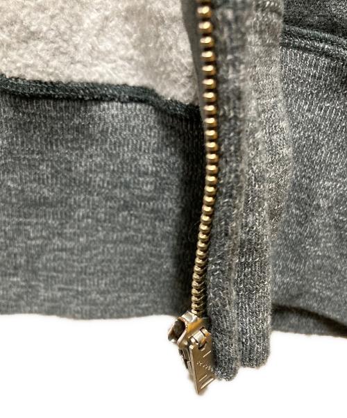 45R（フォーティファイブ・アール）45R (フォーティファイブ・アール) 裏起毛ジップフーディー グレー サイズ:3の古着・服飾アイテム