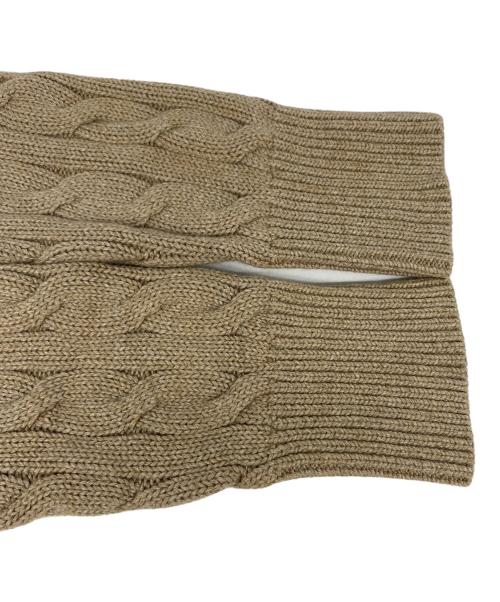 POLO RALPH LAUREN（ポロ・ラルフローレン）POLO RALPH LAUREN (ポロ・ラルフローレン) カーディガン ベージュ サイズ:Sの古着・服飾アイテム