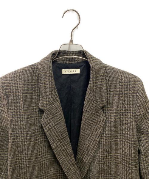 MASSCOB（マスコブ）MASSCOB (マスコブ) ダブルジャケット ブラウン サイズ:36の古着・服飾アイテム