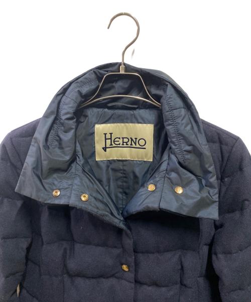 HERNO（ヘルノ）HERNO (ヘルノ) ダウンジャケット ネイビー サイズ:44の古着・服飾アイテム