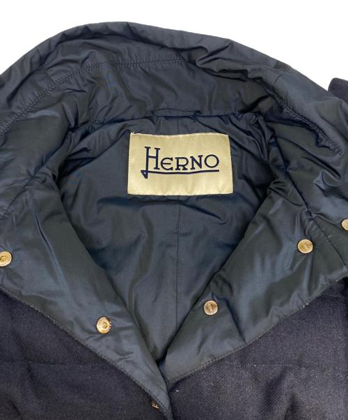 HERNO（ヘルノ）HERNO (ヘルノ) ダウンジャケット ネイビー サイズ:44の古着・服飾アイテム
