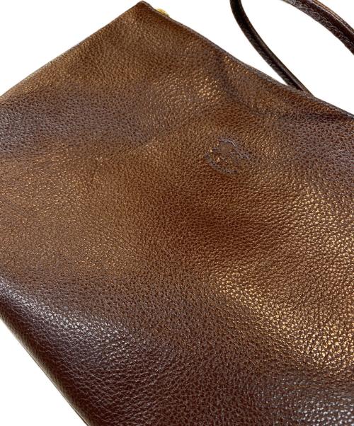 IL BISONTE（イル ビゾンテ）IL BISONTE (イル ビゾンテ) クロスボディバッグ ブラウンの古着・服飾アイテム