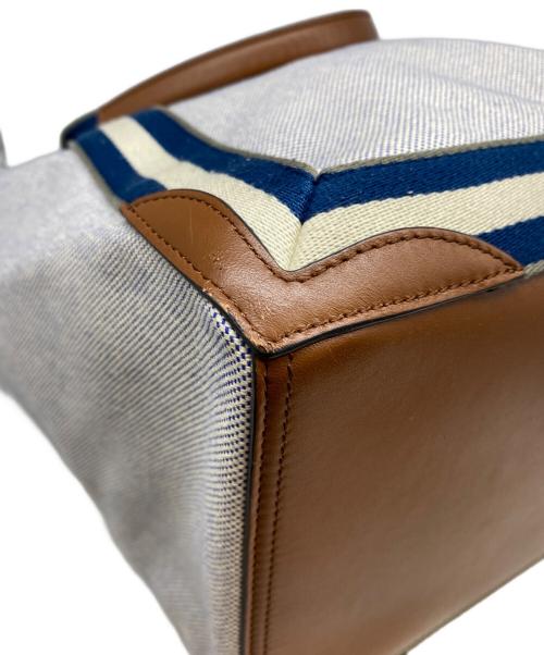 ANYA HINDMARCH（アニヤ・ハインドマーチ）ANYA HINDMARCH (アニヤ・ハインドマーチ) トートバッグ グレーの古着・服飾アイテム