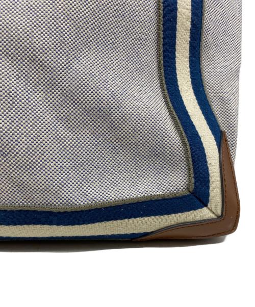 ANYA HINDMARCH（アニヤ・ハインドマーチ）ANYA HINDMARCH (アニヤ・ハインドマーチ) トートバッグ グレーの古着・服飾アイテム