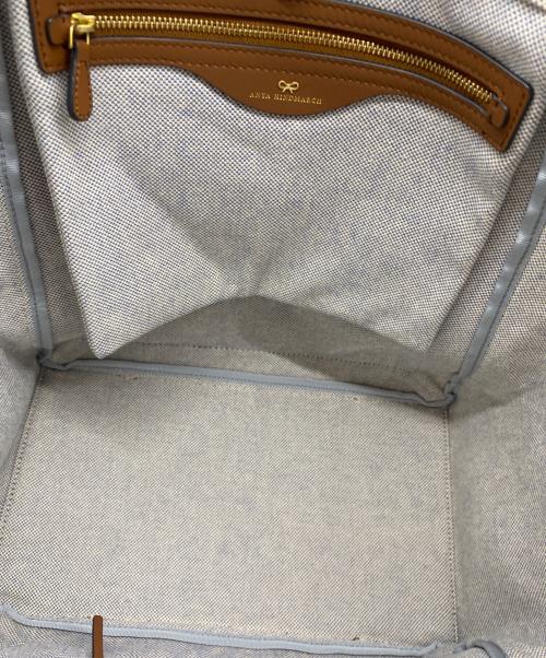 ANYA HINDMARCH（アニヤ・ハインドマーチ）ANYA HINDMARCH (アニヤ・ハインドマーチ) トートバッグ グレーの古着・服飾アイテム