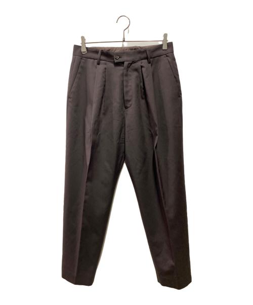 stein（シュタイン）stein (シュタイン) WIDE TAPERED TROUSERS ブラウン サイズ:sの古着・服飾アイテム
