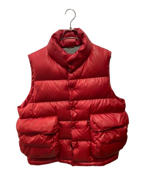 DAIWA PIER39（ダイワ ピア39）DAIWA PIER39 (ダイワ ピア39) TECH BACK PACKER DOWN VEST レッド サイズ:Lの古着・服飾アイテム