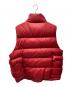 DAIWA PIER39 (ダイワ ピア39) TECH BACK PACKER DOWN VEST レッド サイズ:L：24000円