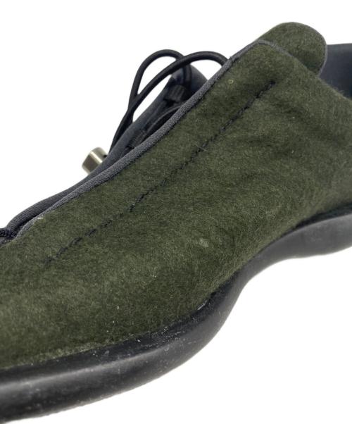 PRADA SPORTS（プラダスポーツ）PRADA SPORTS (プラダスポーツ) ドローコードモックトレーナー グリーン サイズ:6 1/2の古着・服飾アイテム