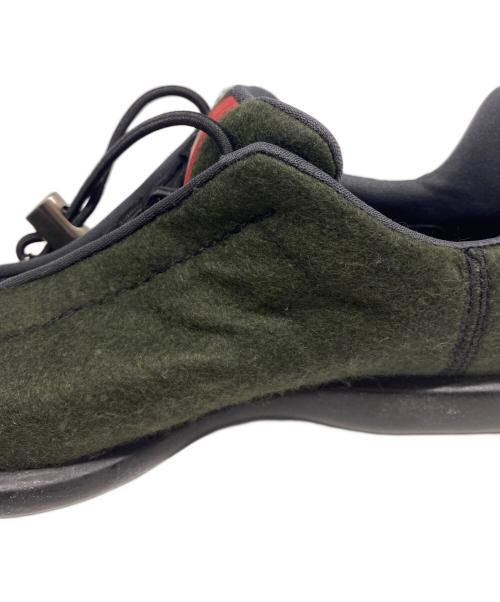 PRADA SPORTS（プラダスポーツ）PRADA SPORTS (プラダスポーツ) ドローコードモックトレーナー グリーン サイズ:6 1/2の古着・服飾アイテム