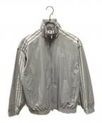 adidasアディダス）の古着「24SS オーバーサイズ ジップオフトラックトップ」｜グレー