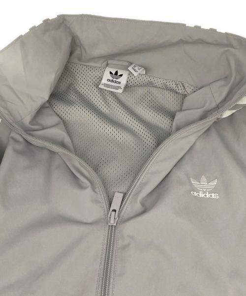 adidas（アディダス）adidas (アディダス) 24SS オーバーサイズ ジップオフトラックトップ グレー サイズ:Ｓの古着・服飾アイテム