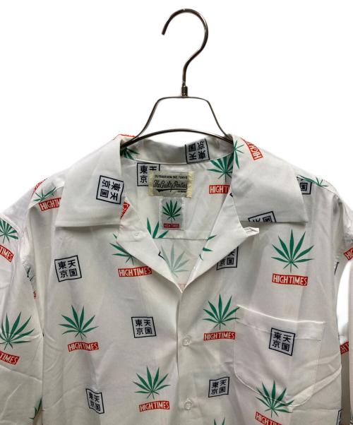 WACKO MARIA（ワコマリア）WACKO MARIA (ワコマリア) アロハシャツ  HIGH TIMES 天国東京 ホワイト サイズ:Lの古着・服飾アイテム