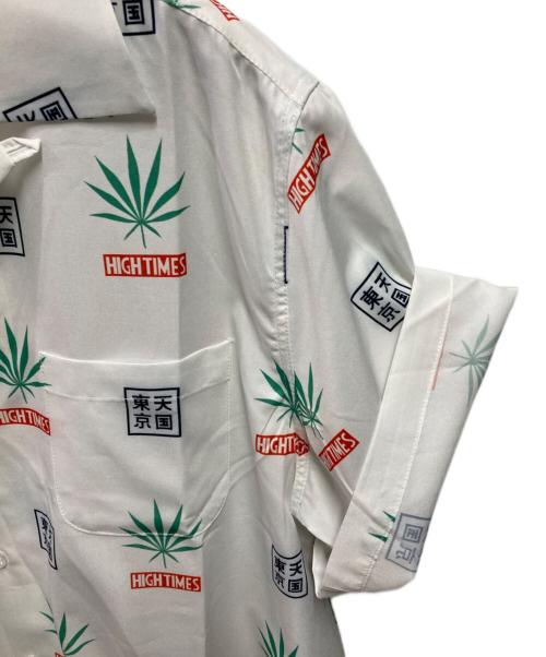 WACKO MARIA（ワコマリア）WACKO MARIA (ワコマリア) アロハシャツ  HIGH TIMES 天国東京 ホワイト サイズ:Lの古着・服飾アイテム
