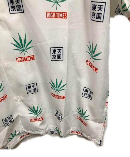 WACKO MARIA（ワコマリア）WACKO MARIA (ワコマリア) アロハシャツ  HIGH TIMES 天国東京 ホワイト サイズ:Lの古着・服飾アイテム