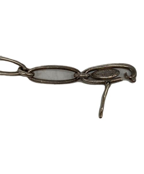 TIFFANY & Co.（ティファニー）TIFFANY & Co. (ティファニー) カーブドハートモチーフチェーンブレスレット シルバーの古着・服飾アイテム