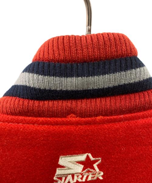 STARTER（スターター）STARTER (スターター) 90sスタジャン レッド サイズ:サイズ詳細参照の古着・服飾アイテム