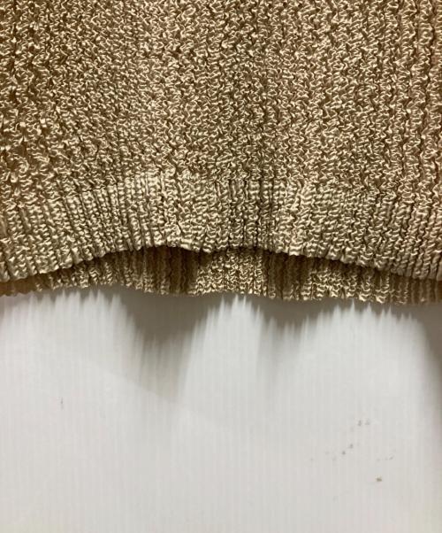PEPLUM（ペプラム）PEPLUM (ペプラム) シワ加工シャツ ベージュ サイズ:サイズ詳細参照の古着・服飾アイテム