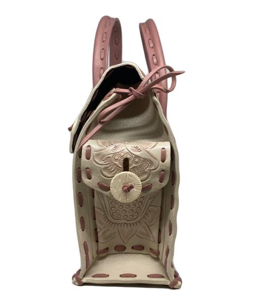 GRACE CONTINENTAL（（グレースコンチネンタル）GRACE CONTINENTAL (（グレースコンチネンタル) ハンドバッグ ピンクの古着・服飾アイテム