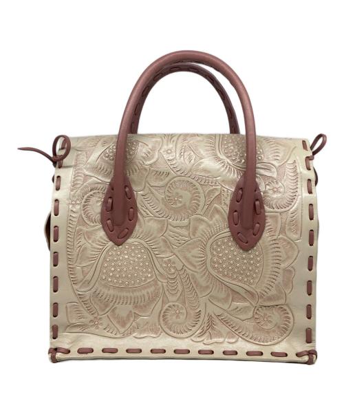 GRACE CONTINENTAL（（グレースコンチネンタル）GRACE CONTINENTAL (（グレースコンチネンタル) ハンドバッグ ピンクの古着・服飾アイテム