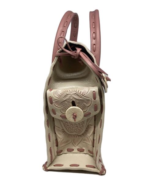 GRACE CONTINENTAL（（グレースコンチネンタル）GRACE CONTINENTAL (（グレースコンチネンタル) ハンドバッグ ピンクの古着・服飾アイテム