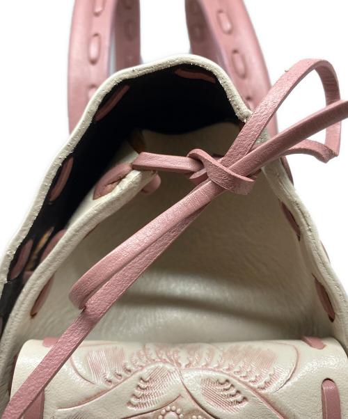 GRACE CONTINENTAL（（グレースコンチネンタル）GRACE CONTINENTAL (（グレースコンチネンタル) ハンドバッグ ピンクの古着・服飾アイテム