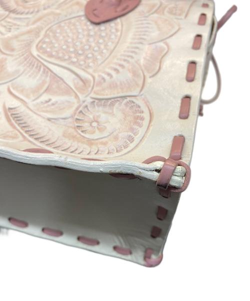 GRACE CONTINENTAL（（グレースコンチネンタル）GRACE CONTINENTAL (（グレースコンチネンタル) ハンドバッグ ピンクの古着・服飾アイテム