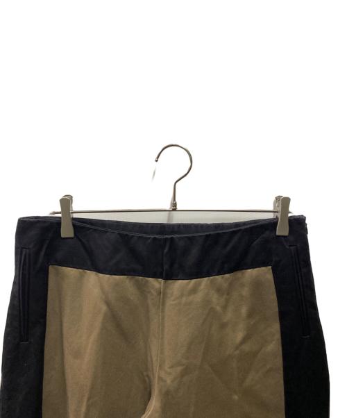 DRIES VAN NOTEN（ドリスヴァンノッテン）DRIES VAN NOTEN (ドリスヴァンノッテン) 切替パンツ ブラウン サイズ:40の古着・服飾アイテム