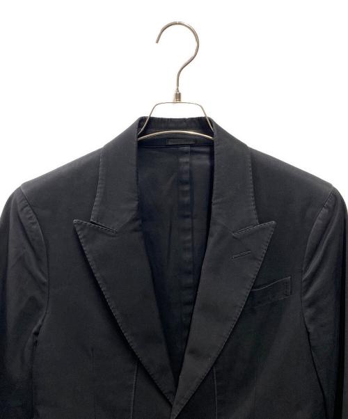 ALEXANDER McQUEEN（アレキサンダーマックイーン）ALEXANDER McQUEEN (アレキサンダーマックイーン) テーラードジャケット ブラック サイズ:44の古着・服飾アイテム