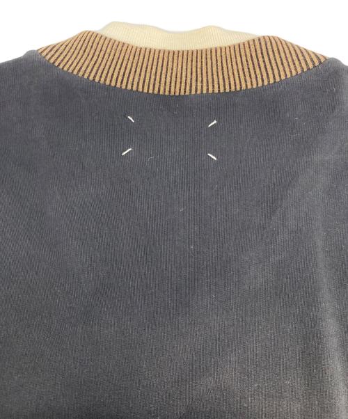 Maison Margiela（メゾンマルジェラ）Maison Margiela (メゾンマルジェラ) トリプルレイヤードスウェット ブラック サイズ:サイズ詳細参照の古着・服飾アイテム