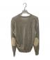 Maison Margiela (メゾンマルジェラ) エルボーパッチＶネックニット ベージュ サイズ:Ｍ：13000円