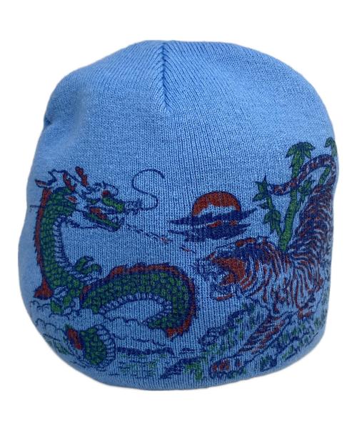 SUPREME（シュプリーム）SUPREME (シュプリーム) 23FW Dragon Beanie ブルーの古着・服飾アイテム
