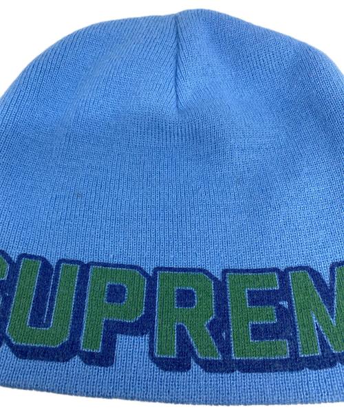 SUPREME（シュプリーム）SUPREME (シュプリーム) 23FW Dragon Beanie ブルーの古着・服飾アイテム