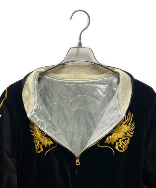 WAREHOUSE（ウエアハウス）WAREHOUSE (ウエアハウス) 別珍スカジャン ブラック サイズ:38の古着・服飾アイテム