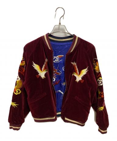 中古・古着通販】WAREHOUSE (ウエアハウス) 別珍スカジャン レッド